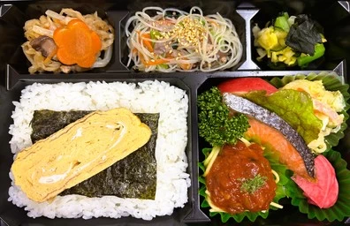 銀鮭バランス弁当DX